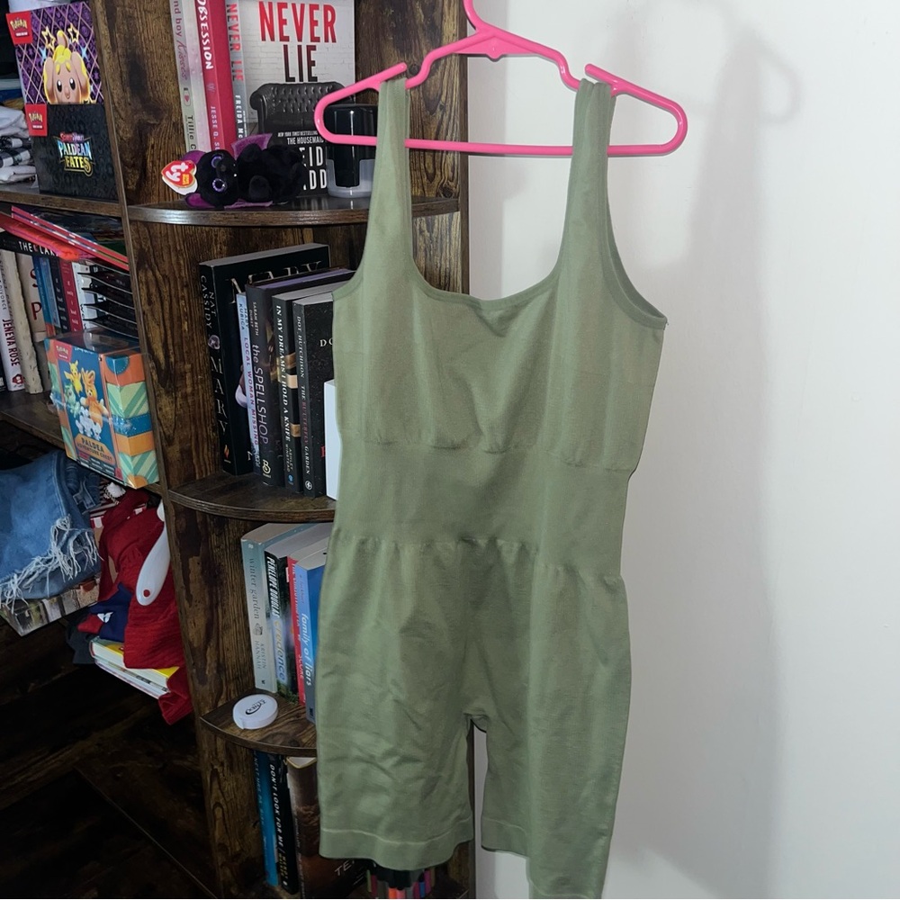 WeWoreWhat Olive Green Jumpsuit